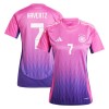 Maillot de Supporter Allemagne Kai Havertz 7 Extérieur Euro 2024 Pour Femme